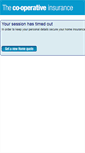 Mobile Screenshot of direct.homequote.co-operativeinsurance.co.uk